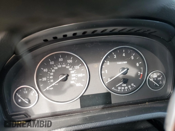 2013 BMW X3 xDrive35i with VIN 5UXWX7C50DL977275, listed as a Copart auction lot 46266915 with Not Provided miles and Salvage Title. Bid and sale history available at DreamBid. Image 9.