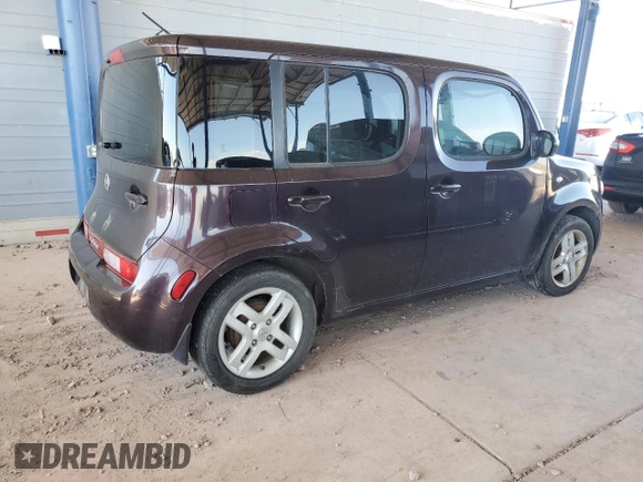 2009 Nissan Cube SL z VIN JN8AZ28R09T104285, wystawiony jako Copart lot #74860344 z przebiegiem 172 153 mil mil oraz Czysty tytuł • Clean title. Historia ofert i sprzedaży dostępna na DreamBid. Obrazek 3.