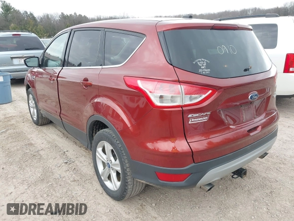 2014 Ford Escape SE with VIN 1FMCU0GX4EUA93413, listed as a IAAI auction lot 42060910 with 132,515 mi miles. Bid and sale history available at carsss.com. Image 3.