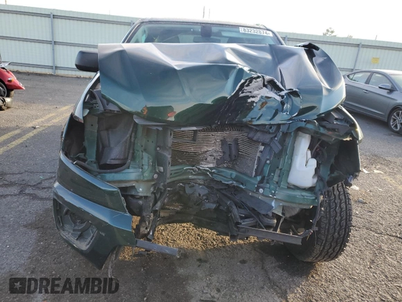 2016 Chevrolet Colorado 2WD WT with VIN 1GCHSBE37G1274585, listed as a Copart auction lot 83232874 with 122,740 mi miles and Salvage Title. Bid and sale history available at DreamBid. Image 5.