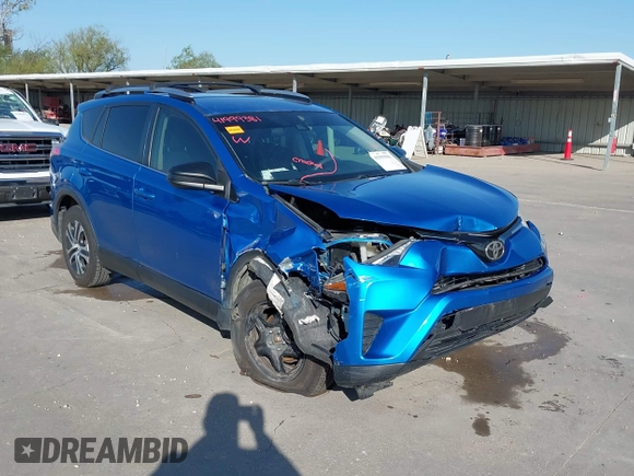 2017 Toyota RAV4 LE with VIN JTMZFREV4HJ115558, listed as a IAAI auction lot 41999381 with 94,223 mi miles and . Bid and sale history available at carsss.com. Image 1.