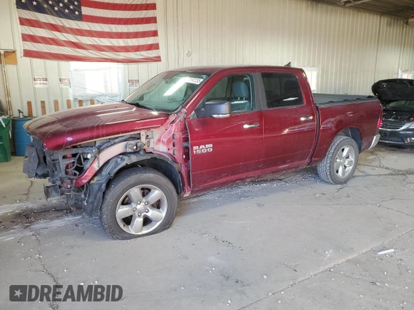 2018 Ram 1500 SLT z VIN 1C6RR7LT1JS313812, wystawiony jako Copart lot #89197235 z przebiegiem 103 374 mil mil oraz Szkoda całkowita • Salvage title. Historia ofert i sprzedaży dostępna na DreamBid. Obrazek 1.