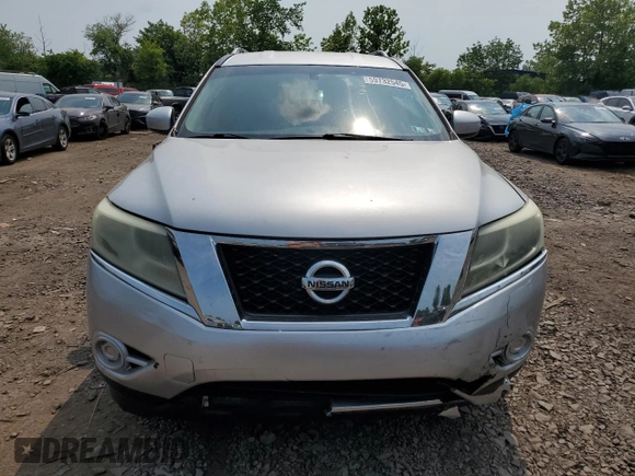 2014 Nissan Pathfinder SL with VIN 5N1AR2MN5EC652030, listed as a Copart auction lot 59732545 with 112,831 mi miles and Salvage title. Bid and sale history available at DreamBid. Image 5.