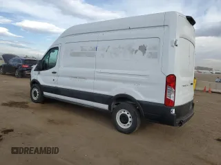2021 Ford Transit Cargo with VIN 1FTBR1X88MKA24623, listed as a Copart auction lot 50757105 with 82,929 mi miles and Salvage Title. Bid and sale history available at DreamBid. Image 2.