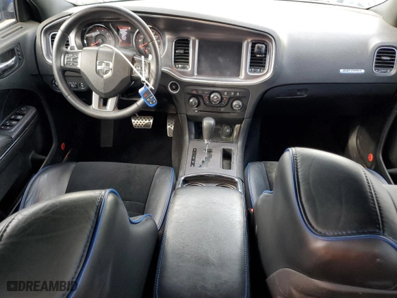 2013 Dodge Charger RT Plus with VIN 2C3CDXCT4DH683603, listed as a Copart auction lot 52602345 with 96,322 mi miles and Salvage Title. Bid and sale history available at carsss.com. Image 8.
