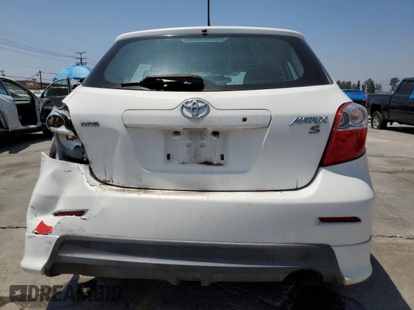2009 Toyota Matrix S z VIN 2T1KE40E29C020329, wystawiony jako Copart lot #60878495 z przebiegiem 104 176 mil mil oraz Szkoda całkowita • Salvage title. Historia ofert i sprzedaży dostępna na DreamBid. Obrazek 6.