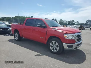 2022 Ram 1500 Lone Star with VIN 1C6RREFT1NN124615, listed as a Copart auction lot 56849265 with 89,947 mi miles and Salvage title. Bid and sale history available at DreamBid. Image 4.