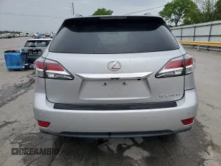 2015 Lexus RX 350 with VIN 2T2BK1BA0FC284190, listed as a Copart auction lot 53527925 with 109,436 mi miles and Salvage Title. Bid and sale history available at DreamBid. Image 6.