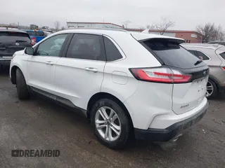 2020 Ford Edge SEL with VIN 2FMPK4J96LBA34763, listed as a IAAI auction lot 41684170 with 16,826 mi miles. Bid and sale history available at carsss.com. Image 3.