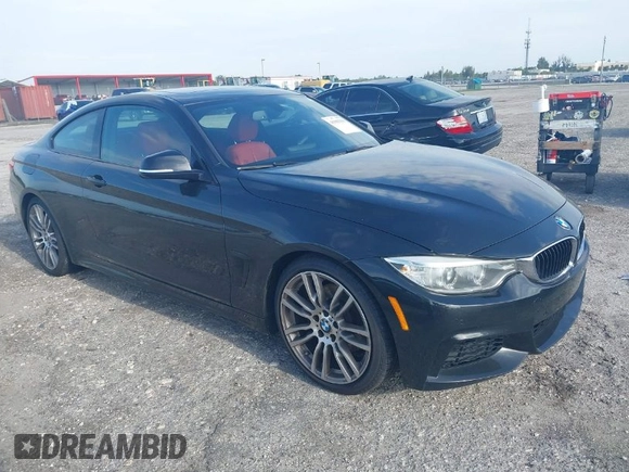 2015 BMW 4 Series 428i with VIN WBA3N3C56FK233866, listed as a IAAI auction lot 41983330 with 218,017 mi miles and . Bid and sale history available at DreamBid. Image 1.