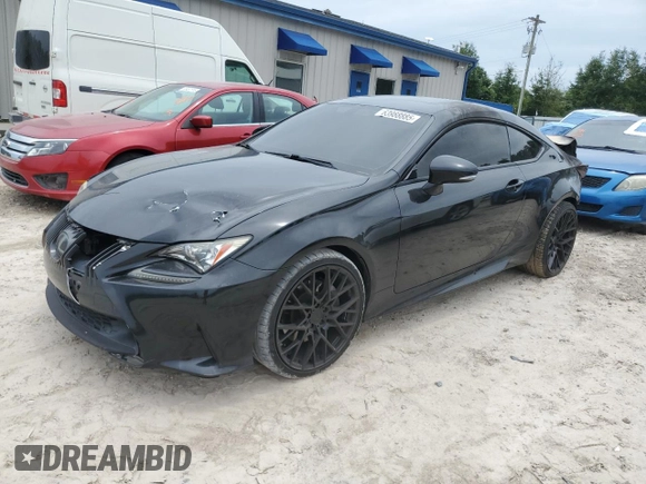 2015 Lexus RC 350 F Sport z VIN JTHHE5BC2F5001413, wystawiony jako Copart lot #63988885 z przebiegiem 134 113 mil mil oraz Szkoda całkowita • Salvage title. Historia ofert i sprzedaży dostępna na DreamBid. Obrazek 1.
