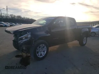 2022 Chevrolet Colorado 4WD LT with VIN 1GCGTCEN6N1164673, listed as a Copart auction lot 43715575 with 10,781 mi miles and Salvage Title. Bid and sale history available at carsss.com. Image 1.