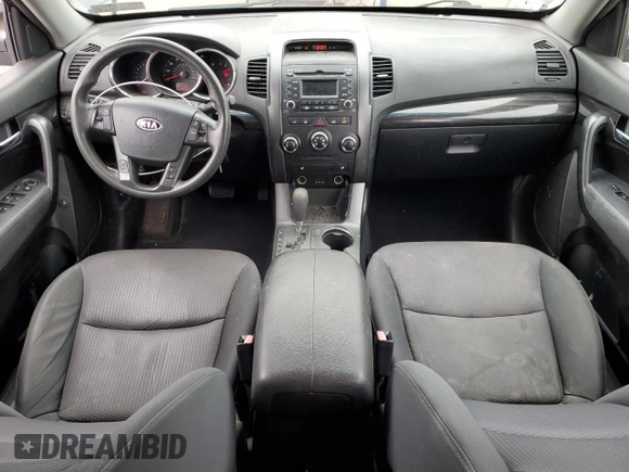 2012 Kia Sorento LX with VIN 5XYKTDA61CG282416, listed as a Copart auction lot 52176305 with 155,631 mi miles and Salvage Title. Bid and sale history available at DreamBid. Image 8.