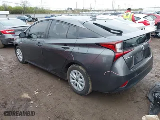 2019 Toyota Prius L Eco with VIN JTDKARFU5K3090428, listed as a IAAI auction lot 41919789 with 197,150 mi miles. Bid and sale history available at carsss.com. Image 3.
