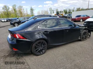 2014 Lexus IS 250 with VIN JTHBF1D24E5037134, listed as a Copart auction lot 51606485 with 74,669 mi miles and Salvage Title. Bid and sale history available at DreamBid. Image 3.