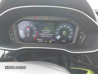 2021 Audi Q3 S line Premium with VIN WA1DECF37M1037711, listed as a IAAI auction lot 42096937 with 28,973 mi miles and . Bid and sale history available at DreamBid. Image 7.