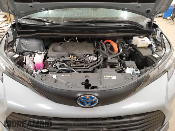 2024 Toyota Sienna LE with VIN 5TDCSKFCXRS123366, listed as a Copart auction lot 78481764 with 0 mi miles and Salvage Title. Bid and sale history available at carsss.com. Image 13.