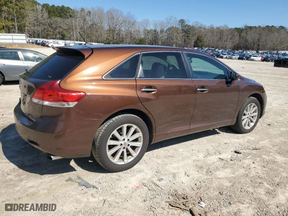2011 Toyota Venza with VIN 4T3ZA3BB0BU052960, listed as a Copart auction lot 46176495 with NaN miles and Salvage Title. Bid and sale history available at carsss.com. Image 3.