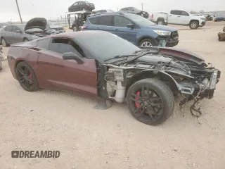 2016 Chevrolet Corvette Z51 3LT z VIN 1G1YL2D72G5107702, wystawiony jako Copart lot #44416585 z przebiegiem 59 598 mil mil oraz Szkoda całkowita • Salvage title. Historia ofert i sprzedaży dostępna na DreamBid. Obrazek 4.