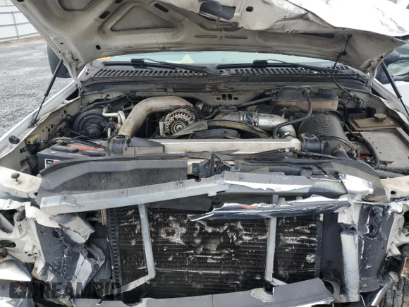 2004 Ford Super Duty F-250 XL with VIN 1FTNX21P04ED89661, listed as a Copart auction lot 45214445 with 314,538 mi miles and Salvage Title. Bid and sale history available at carsss.com. Image 11.
