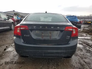 2016 Volvo S60 T5 Premier with VIN YV1612TK5G2402797, listed as a Copart auction lot 50015245 with 62,844 mi miles and Salvage Title. Bid and sale history available at carsss.com. Image 6.