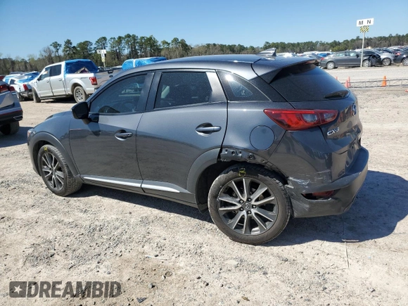 2016 Mazda CX-3 Grand Touring with VIN JM1DKBD7XG0109347, listed as a Copart auction lot 48655745 with 103,674 mi miles and Salvage Title. Bid and sale history available at carsss.com. Image 2.