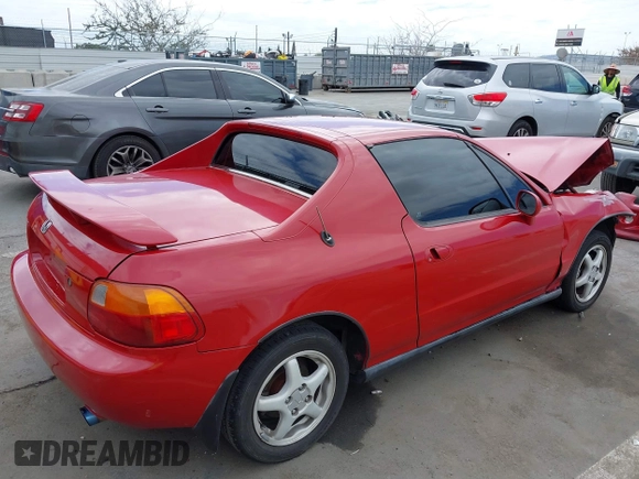 1995 Honda del Sol Si with VIN JHMEH6261SS001456, listed as a IAAI auction lot 42051132 with 230,061 mi miles. Bid and sale history available at carsss.com. Image 4.