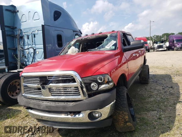 2012 Ram 2500 Big Horn with VIN 3C6UD5DL7CG306627, listed as a Copart auction lot 63443915 with Not provided miles and Salvage title. Bid and sale history available at DreamBid. Image 1.