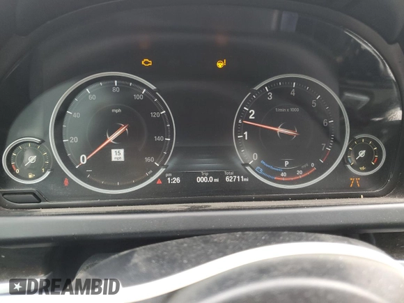 2017 BMW 6 Series 650i with VIN WBA6D4C56HD977805, listed as a Copart auction lot 56655514 with 62,711 mi miles and Salvage Title. Bid and sale history available at carsss.com. Image 9.