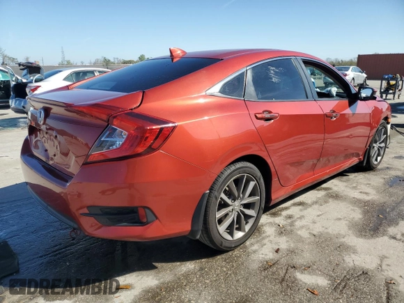 2019 Honda Civic Sedan EX with VIN 19XFC1F30KE009879, listed as a Copart auction lot 46244955 with 106,295 mi miles and Non Repairable. Bid and sale history available at carsss.com. Image 3.