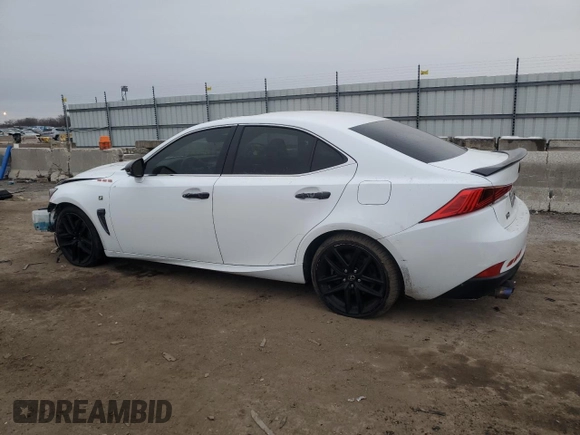 2018 Lexus IS 350 z VIN JTHCZ1D27J5015473, wystawiony jako Copart lot #86314814 z przebiegiem 46 211 mil mil oraz Szkody całkowita. Historia ofert i sprzedaży dostępna na DreamBid. Obrazek 2.