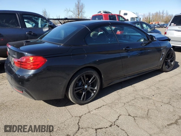 2017 BMW 4 Series 430i xDrive with VIN WBA4U9C50H5D44136, listed as a Copart auction lot 45125794 with 72,368 mi miles and Salvage title. Bid and sale history available at DreamBid. Image 3.