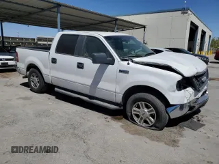 2008 Ford F-150 XLT with VIN 1FTPW12V48KC85314, listed as a Copart auction lot 54584605 with 177,811 mi miles and Salvage title. Bid and sale history available at DreamBid. Image 4.