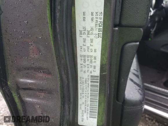 2017 Jeep Grand Cherokee Summit with VIN 1C4RJFJT1HC818136, listed as a Copart auction lot 81057084 with 135,843 mi miles and Salvage title. Bid and sale history available at DreamBid. Image 13.