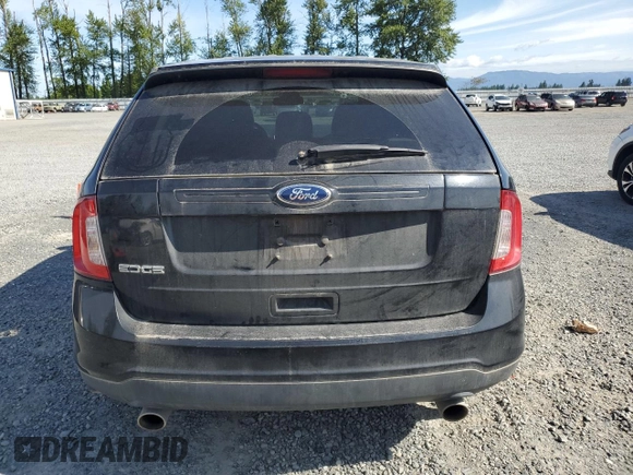2013 Ford Edge SE with VIN 2FMDK3GC2DBC54743, listed as a Copart auction lot 59802575 with 98,463 mi miles and Salvage title. Bid and sale history available at DreamBid. Image 6.