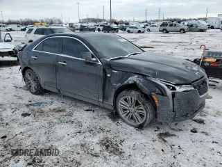 2020 Cadillac CT4 Premium Luxury with VIN 1G6DF5RK8L0156215, listed as a Copart auction lot 41991235 with 36,368 mi miles and Non Repairable. Bid and sale history available at carsss.com. Image 4.