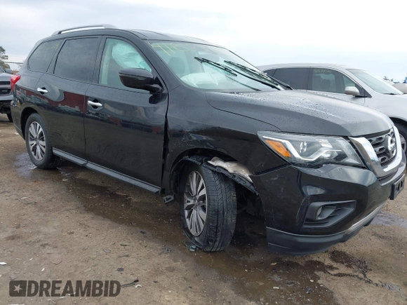 2019 Nissan Pathfinder S with VIN 5N1DR2MM7KC642244, listed as a IAAI auction lot 41683219 with 102,507 mi miles and . Bid and sale history available at DreamBid. Image 6.