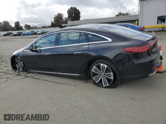 2024 Mercedes-Benz EQS 450 z VIN W1KCG2EB4RA048256, wystawiony jako Copart lot #51107375 z przebiegiem Nie podano mil oraz Szkoda całkowita • Salvage title. Historia ofert i sprzedaży dostępna na DreamBid. Obrazek 2.