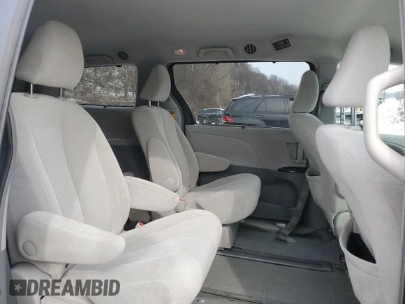 2014 Toyota Sienna LE with VIN 5TDJK3DCXES093229, listed as a Copart auction lot 44537185 with 120,597 mi miles and Salvage Title. Bid and sale history available at DreamBid. Image 12.