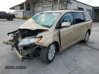 2011 Toyota Sienna XLE with VIN 5TDDK3DC8BS030087, listed as a Copart auction lot 53396705 with 223,482 mi miles and Salvage Title. Bid and sale history available at DreamBid. Image 1.