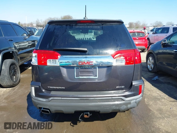2016 GMC Terrain SLE with VIN 2GKFLSEK5G6175129, listed as a IAAI auction lot 41652834 with 78,828 mi miles. Bid and sale history available at carsss.com. Image 16.