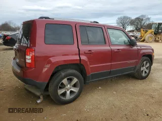 2016 Jeep Patriot High Altitude with VIN 1C4NJPFA6GD715895, listed as a Copart auction lot 45843675 with 63,022 mi miles and Salvage Title. Bid and sale history available at DreamBid. Image 3.