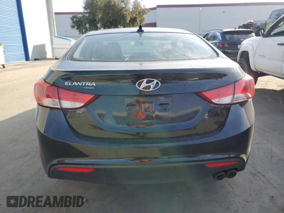 2013 Hyundai Elantra Coupe GS PZEV with VIN KMHDH6AE5DU003364, listed as a Copart auction lot 84560824 with 75,204 mi miles and Clean Title. Bid and sale history available at carsss.com. Image 6.