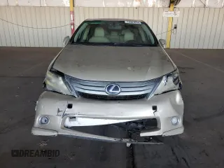 2012 Lexus HS with VIN JTHBB1BA3C2049151, listed as a Copart auction lot 74981034 with 283,714 mi miles and Salvage Title. Bid and sale history available at carsss.com. Image 5.