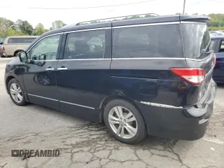 2011 Nissan Quest S with VIN JN8AE2KP9B9009391, listed as a Copart auction lot 71608444 with 87,421 mi miles and Salvage Title. Bid and sale history available at carsss.com. Image 2.