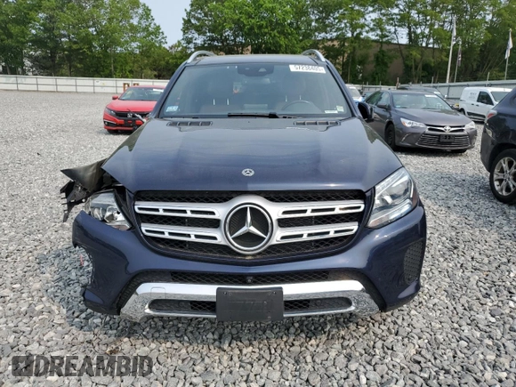 2019 Mercedes-Benz GLS 450 with VIN 4JGDF6EE0KB221530, listed as a Copart auction lot 57238405 with 66,530 mi miles and Salvage title. Bid and sale history available at DreamBid. Image 5.