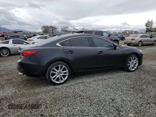 2016 Mazda Mazda6 i Touring with VIN JM1GJ1V50G1484911, listed as a Copart auction lot 48713525 with 87,050 mi miles and Salvage Title. Bid and sale history available at carsss.com. Image 3.