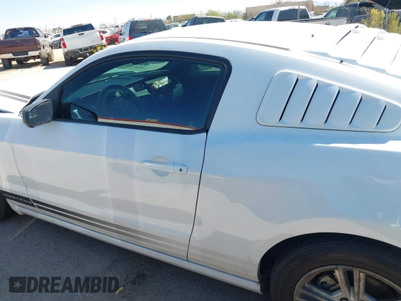 2014 Ford Mustang V6 with VIN 1ZVBP8AM0E5268865, listed as a IAAI auction lot 41884812 with 128,977 mi miles. Bid and sale history available at carsss.com. Image 14.