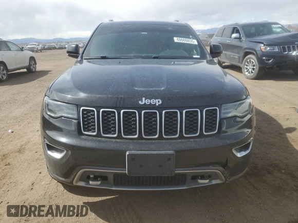 2018 Jeep Grand Cherokee Sterling z VIN 1C4RJEBG4JC247355, wystawiony jako Copart lot #49888855 z przebiegiem 86 363 mil mil oraz Szkoda całkowita • Salvage title. Historia ofert i sprzedaży dostępna na DreamBid. Obrazek 5.