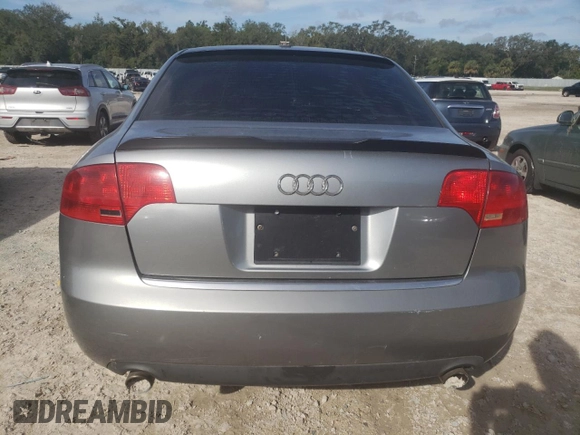 2005 Audi A4 2.0T with VIN WAUAF68E65A425372, listed as a Copart auction lot 79602224 with 111,305 mi miles and Salvage Title. Bid and sale history available at carsss.com. Image 6.